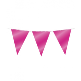 Vlaggenlijn Folie Fuchsia 10m